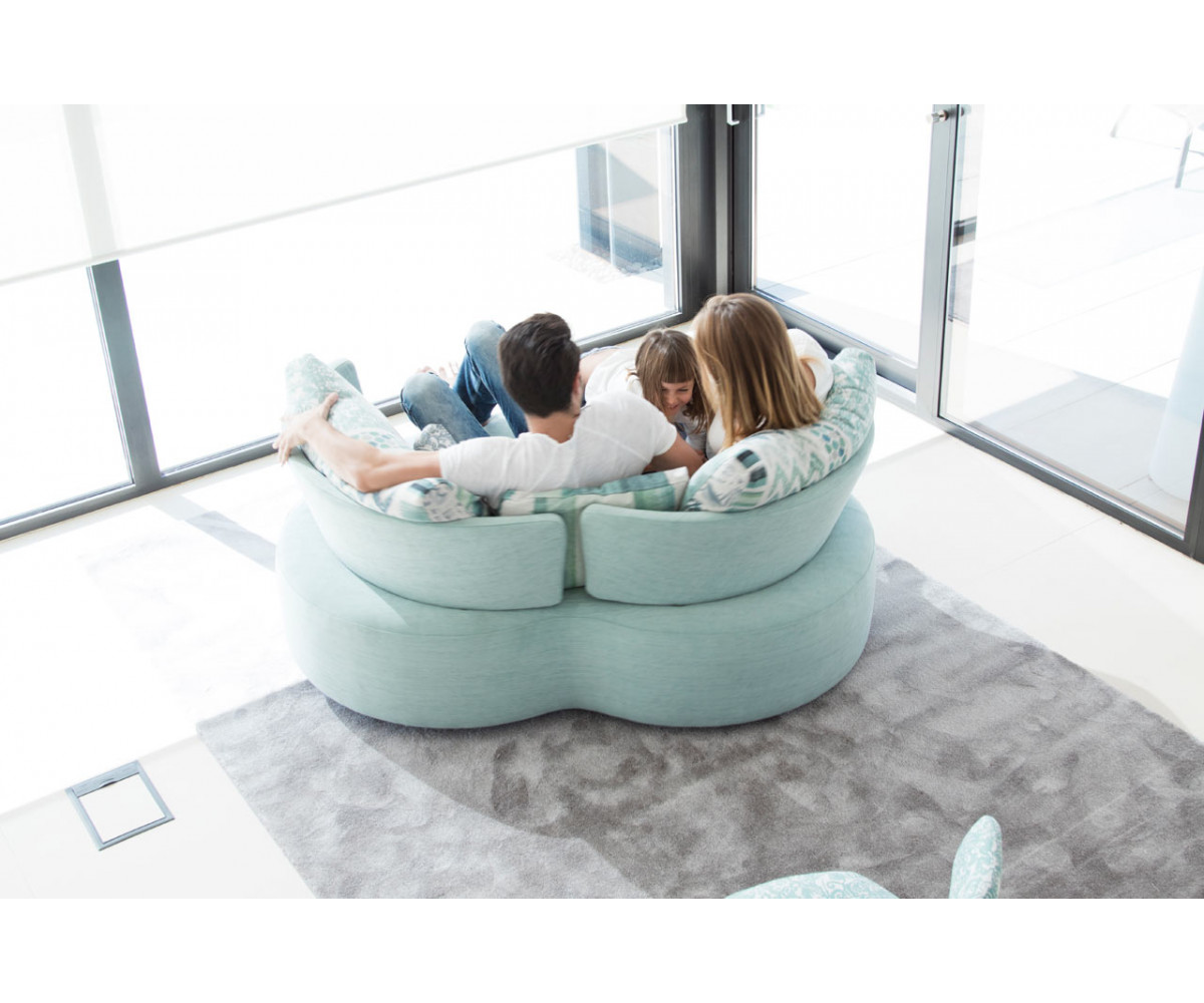 Sofá en Tela Fama MyCuore - Compacto, especial y convertible