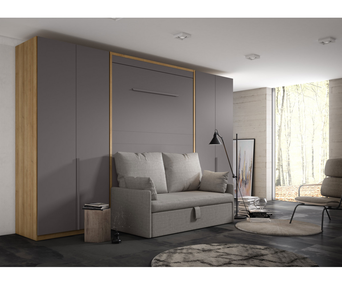 Dormitorio Lan Mobel BH36 - Habitación multifuncional, sofá-cama